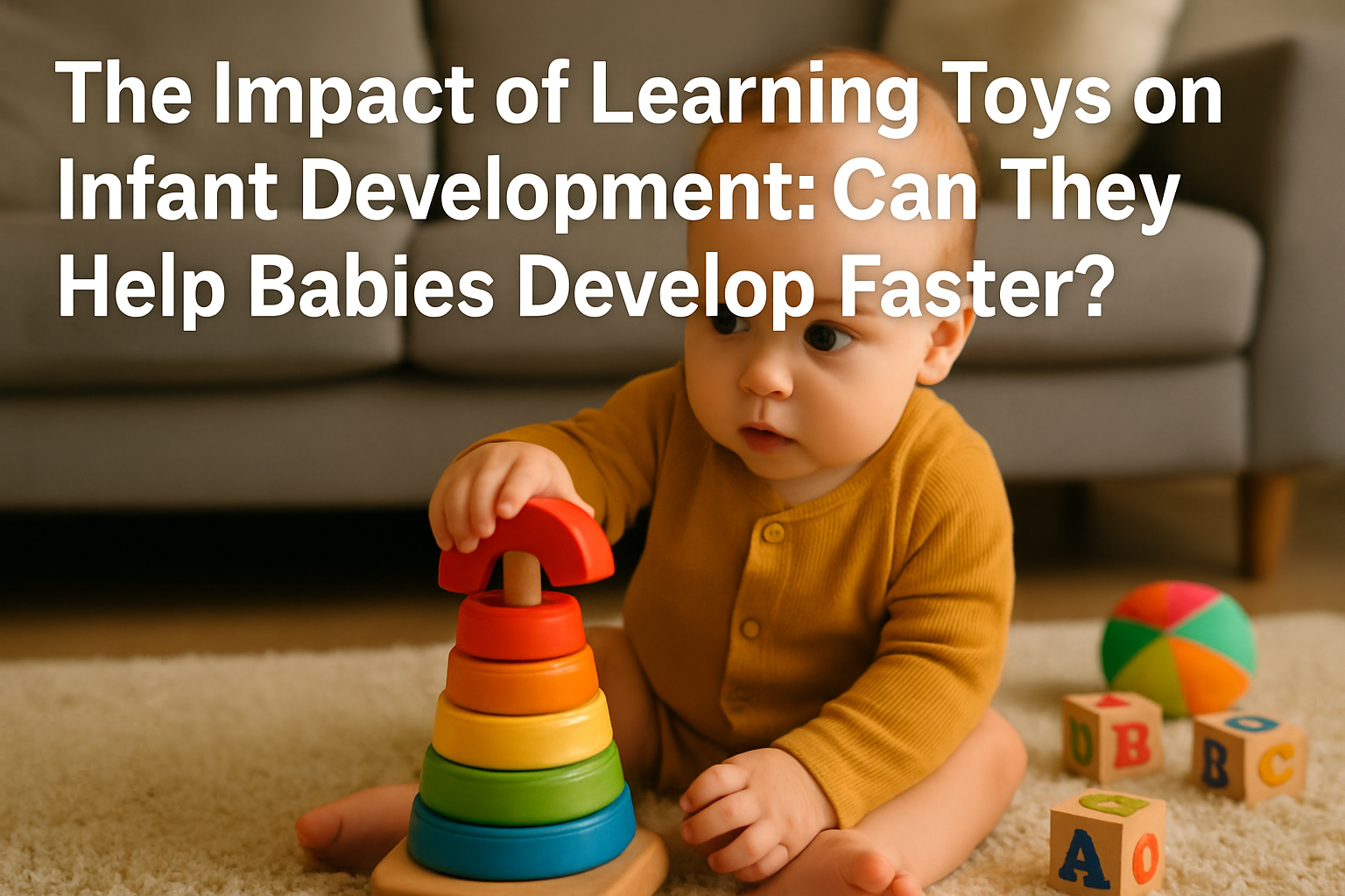 The Impact of Learning Toys on Infant Development: Can They Help Babies Develop Faster?