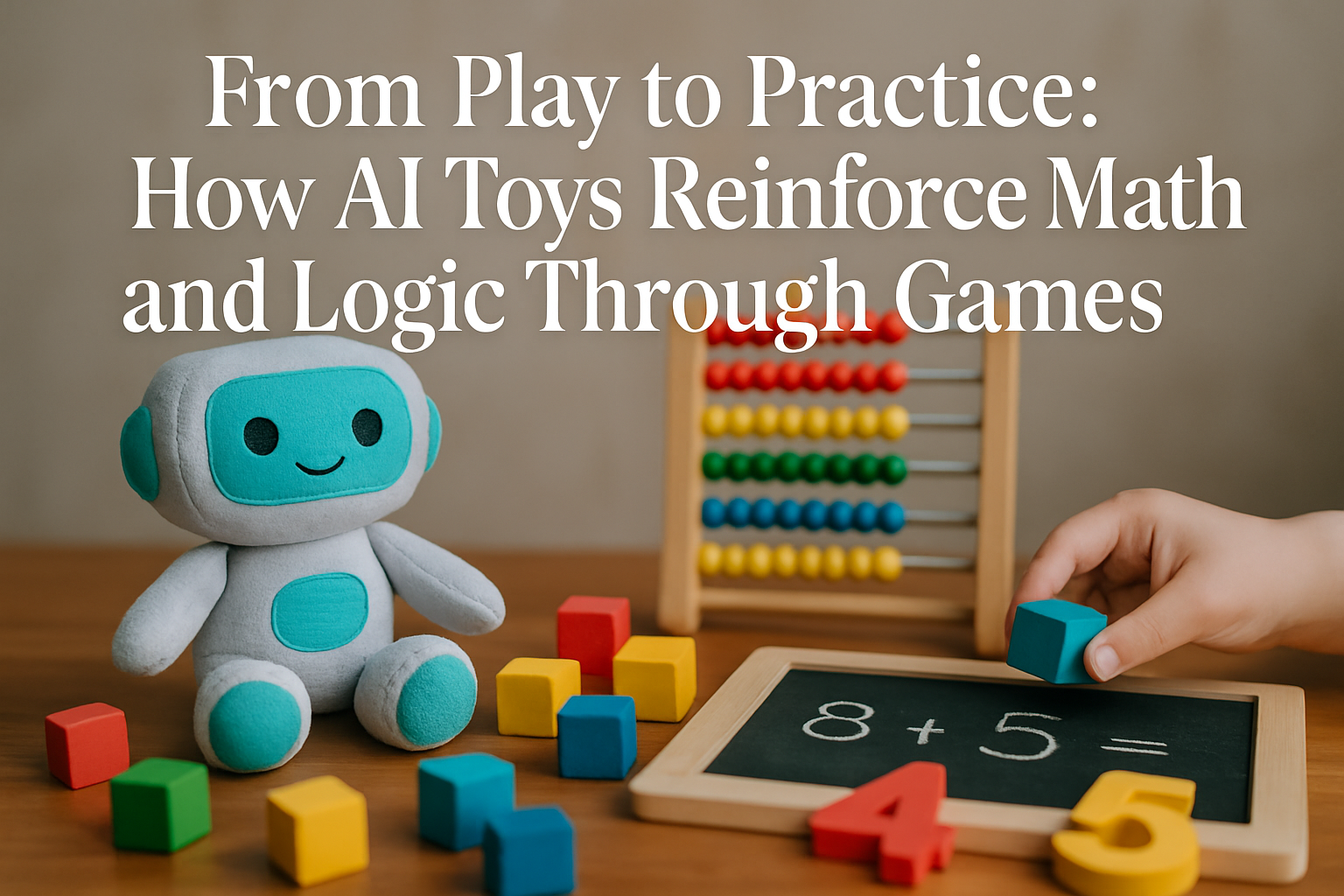 From Play to Practice: How AI Toys Reinforce Math and Logic Through Games