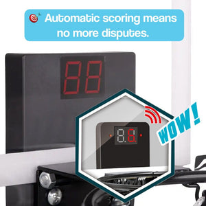 LED Pro Foldable Basketball Hoop with Digital Scoreboard
