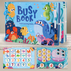 Early Education Busy Book and Puzzle
