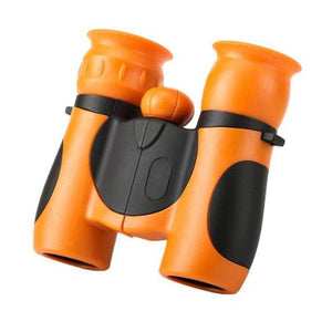 Small children's learning toy binoculars with optical eye protection for safe outdoor exploration and nature activities