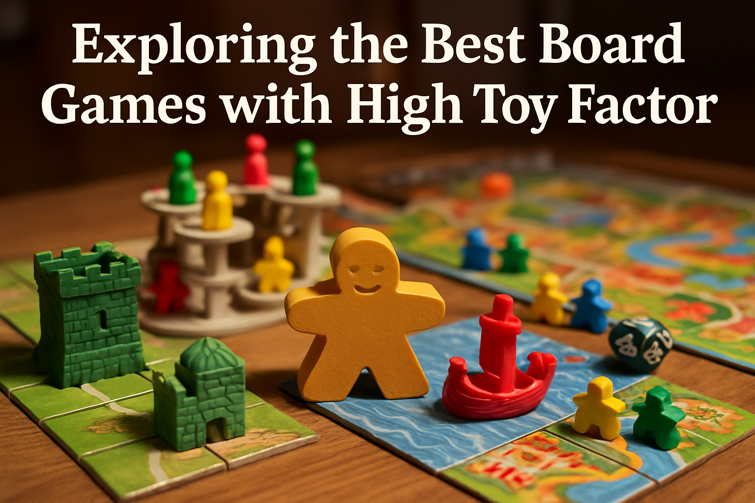 Exploring the Best Board Games with High Toy Factor