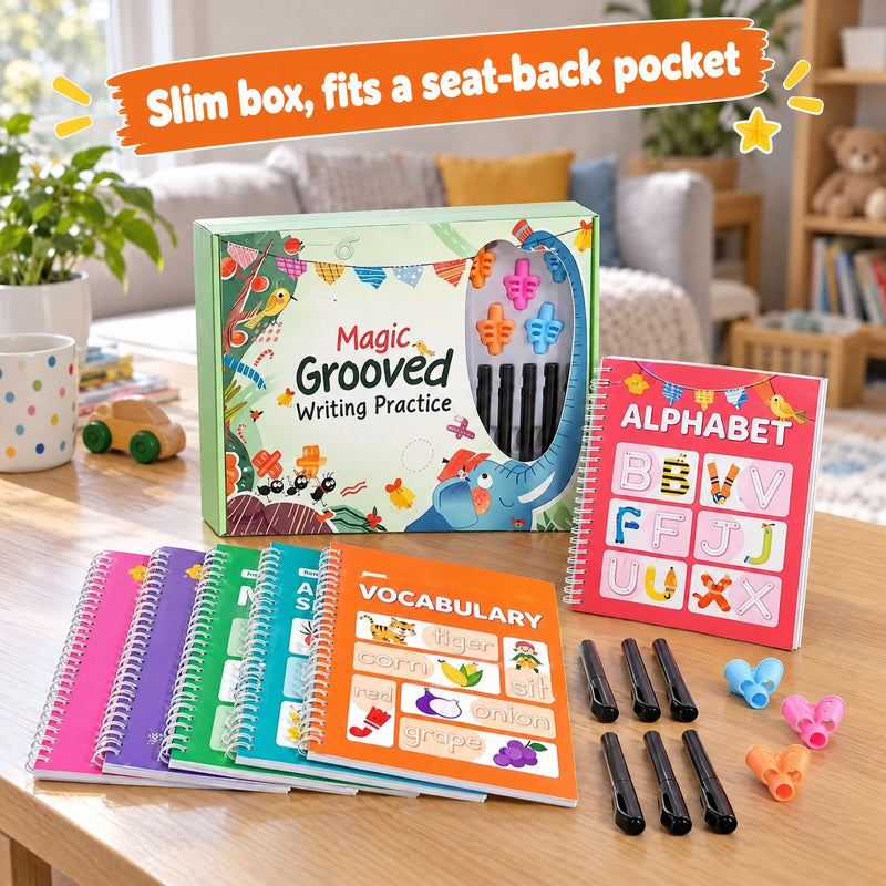 Magic Grooved Writing Practice Set