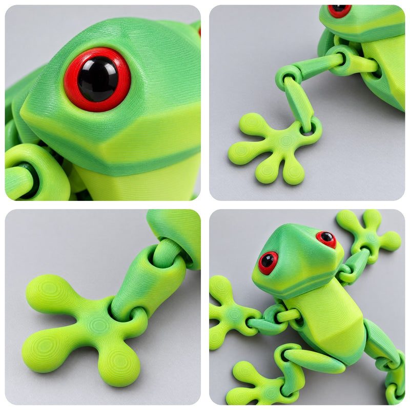 Poseable Magnetic Frog (view 8)
