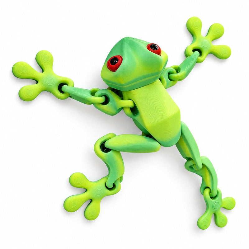 Poseable Magnetic Frog (view 9)