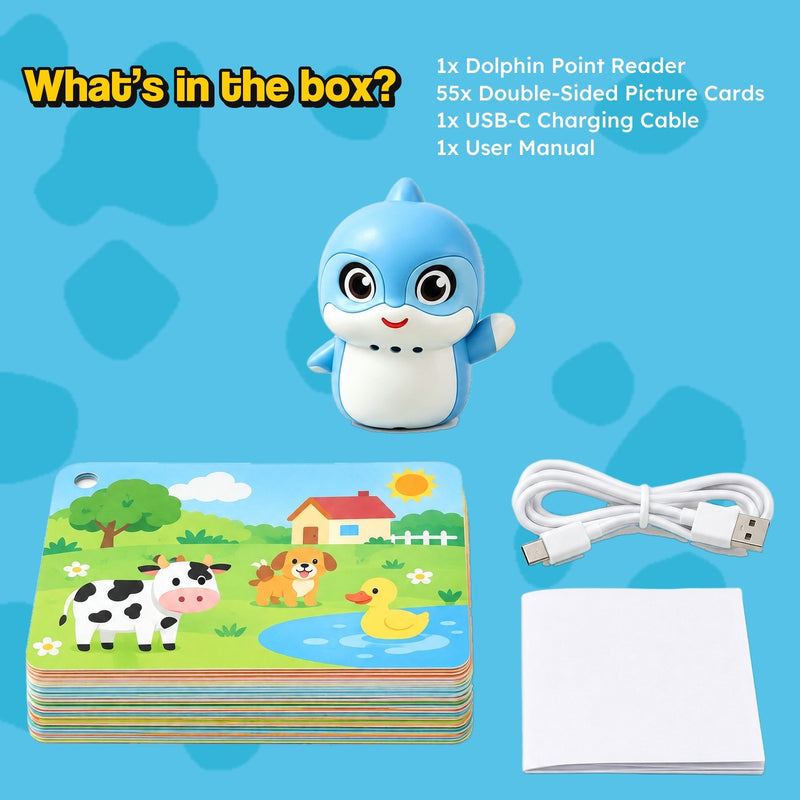 Little Dolphin Point-and-Read Learning Toy (view 10)