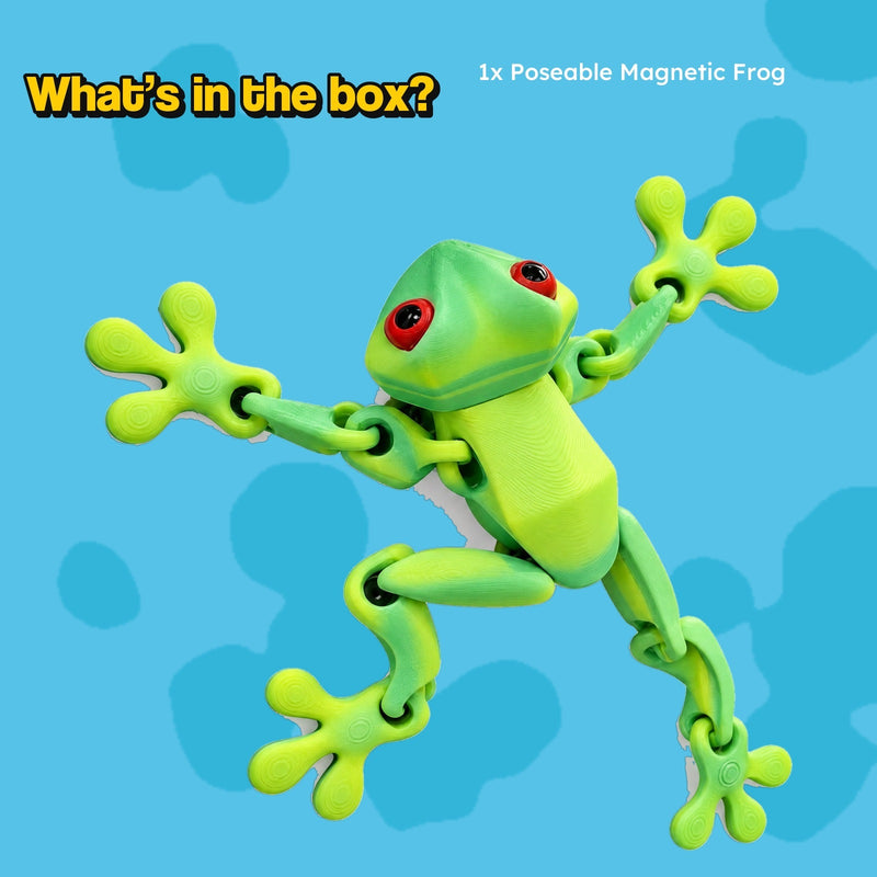 Poseable Magnetic Frog (view 10)