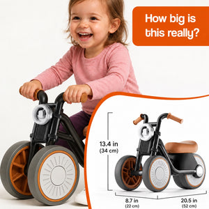Tiny Biker Anti-Tip Light & Sound Motorcycle