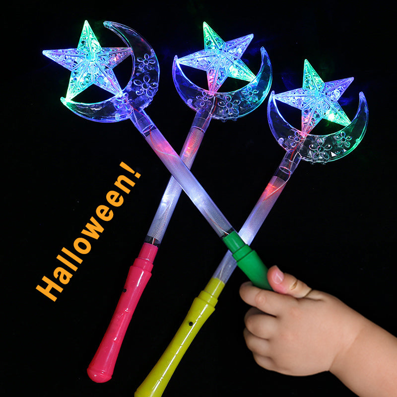 3-Piece Enchanted Halloween LED Fairy Wands