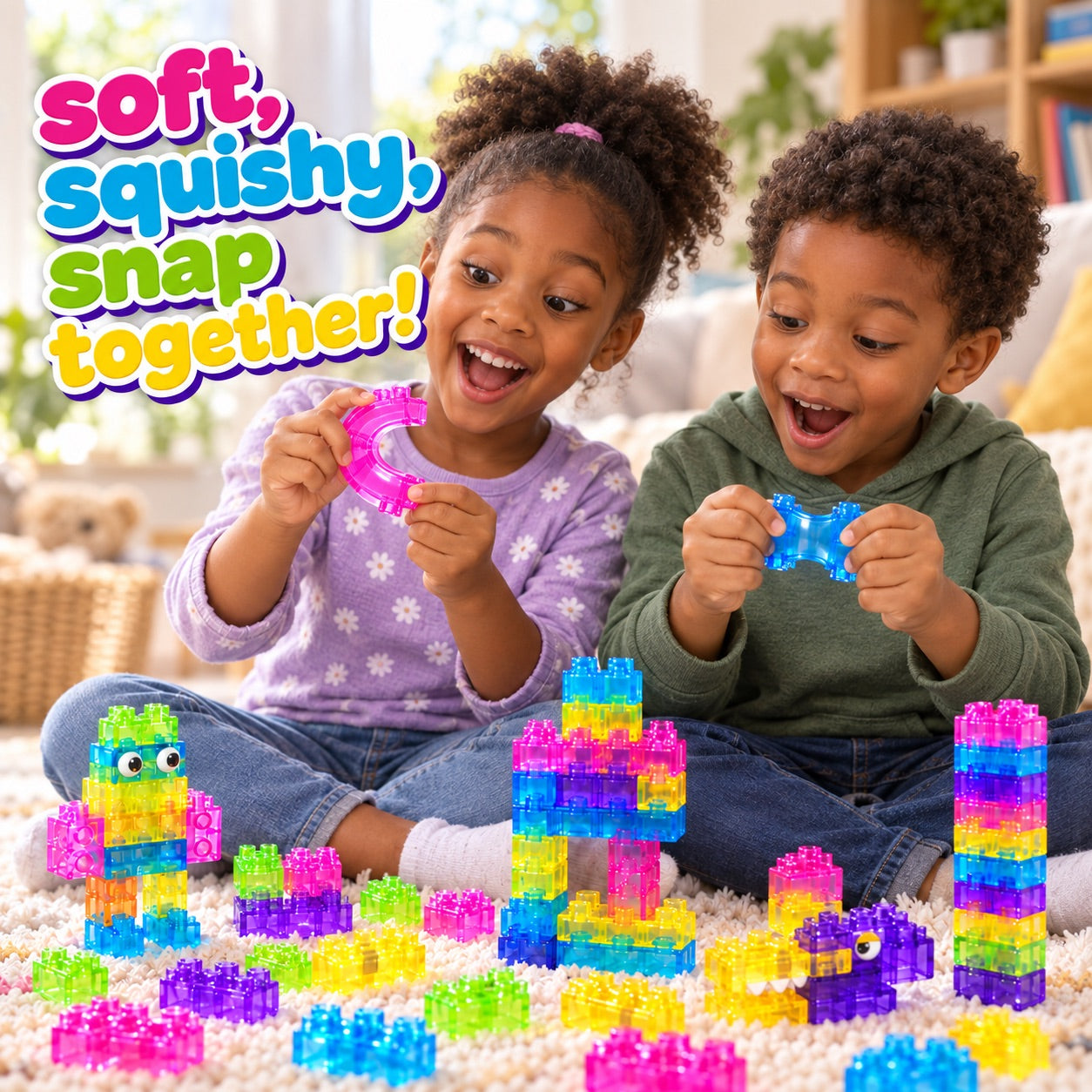 Squishy Gummy Building Blocks