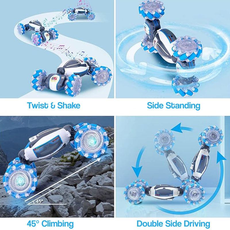 Gesture Controlled Rough & Rugged RC Car