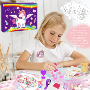 Unicorn Stationery Set