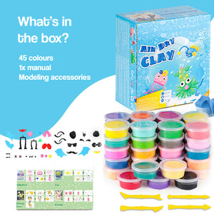 Mini Artists Air-Dry Clay Kit