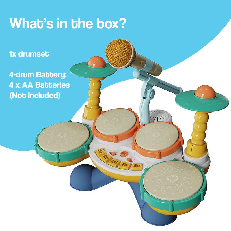 Multisensory Musical Development Drum Set