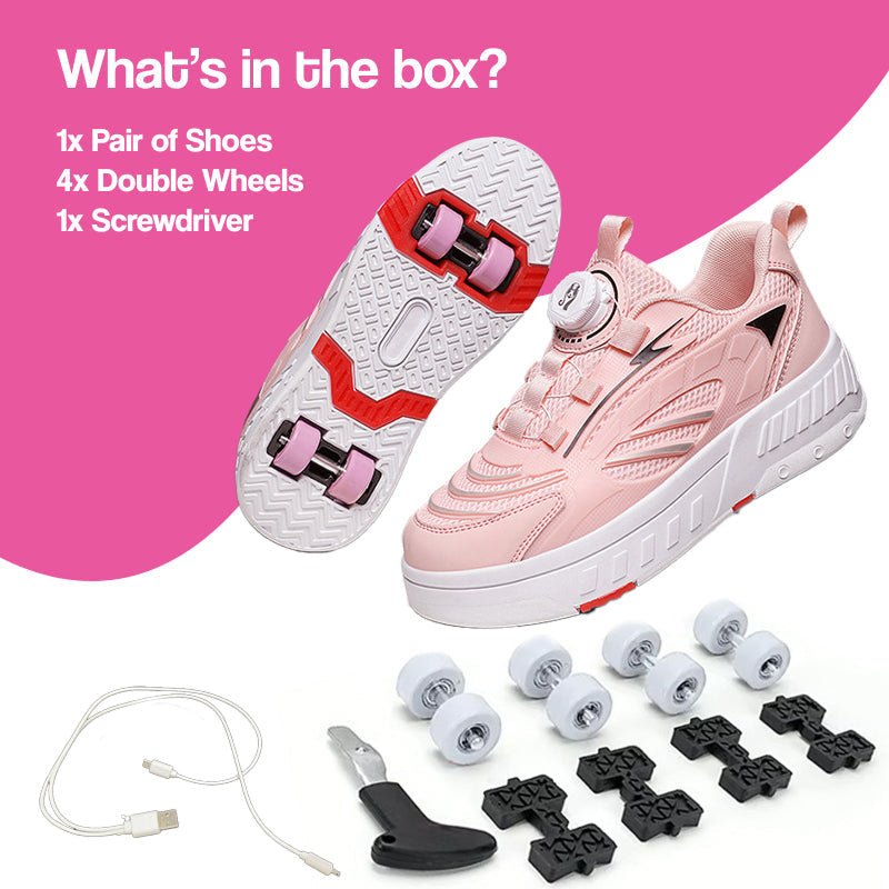 2-in-1 Convertible Skate Shoes