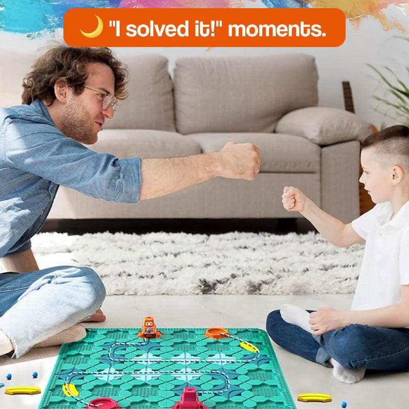 Build-A-Path Logic Puzzle with 118 Challenge Cards