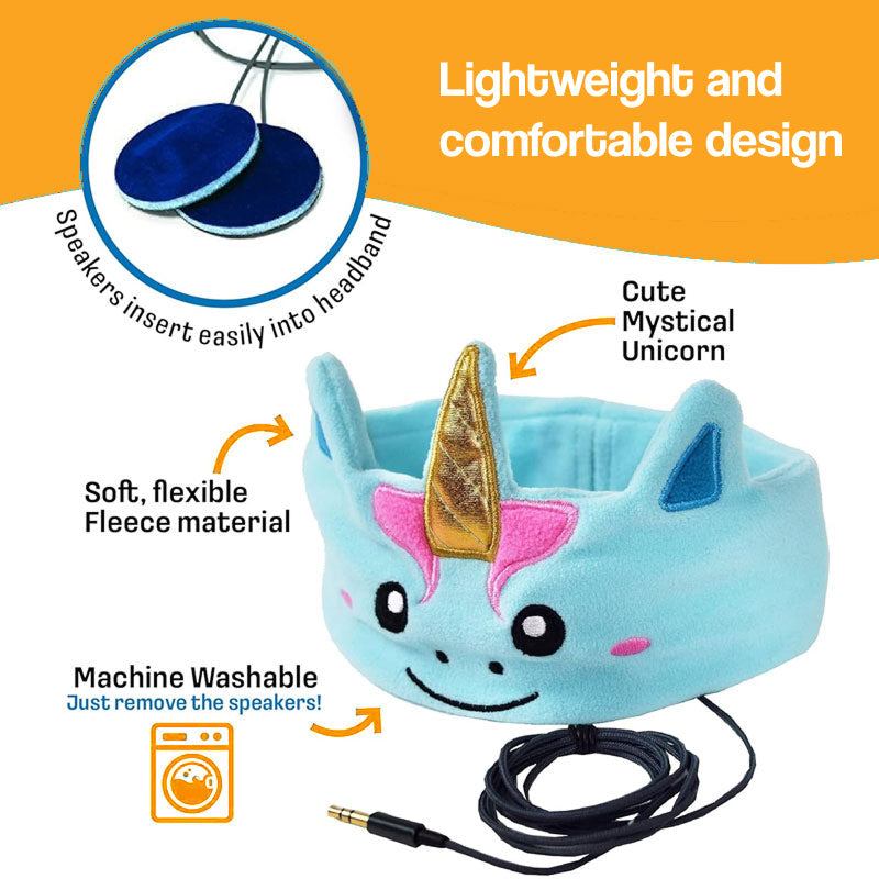 CozyTunes Ultra-Soft Animal Audio Learning Headband
