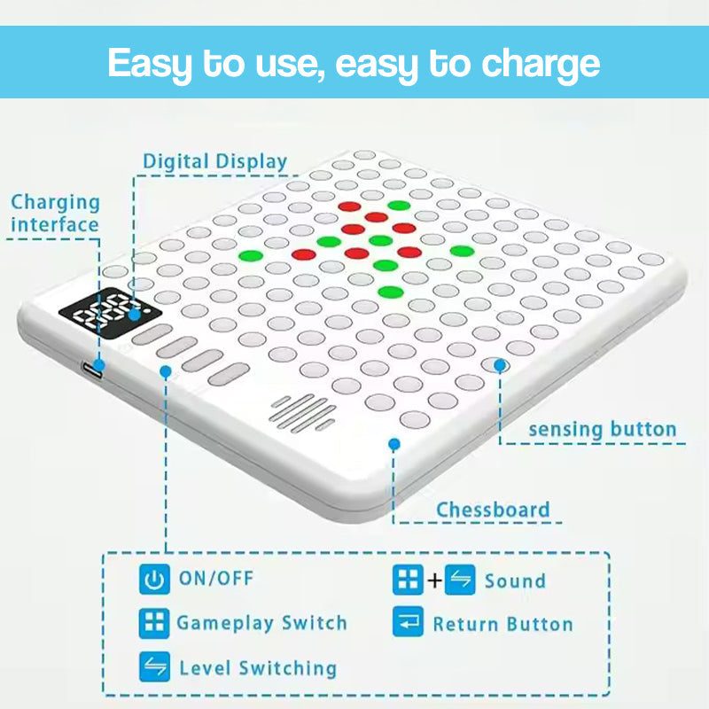 BrainBuzz AI Battle 9-in-1 Game Board