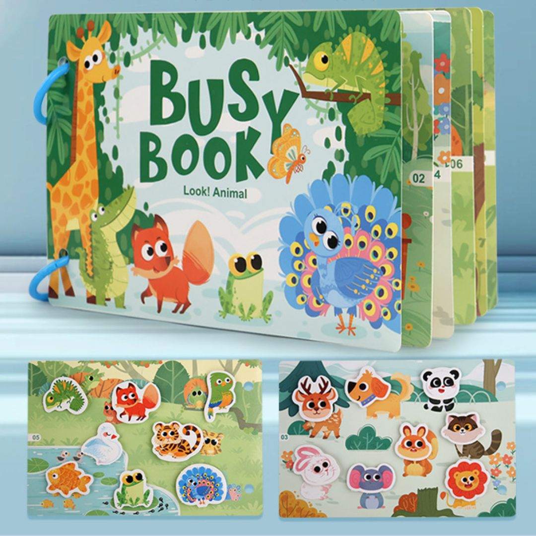 Early Education Busy Book and Puzzle