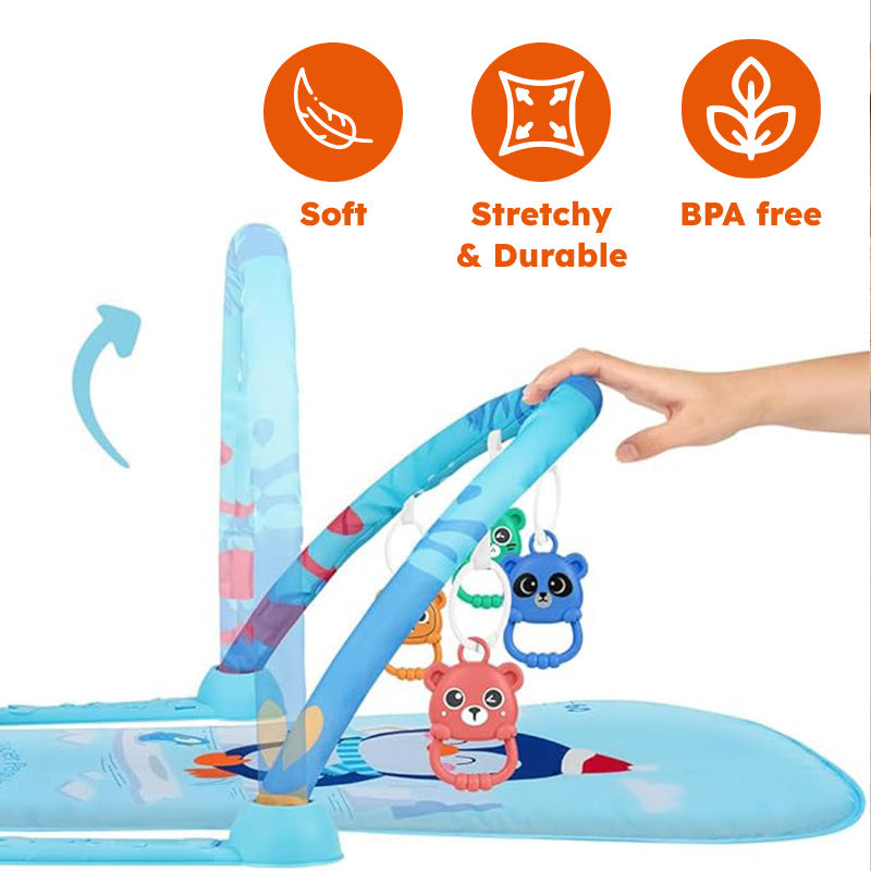 Baby Foot-Piano Fitness Rack for Newborns