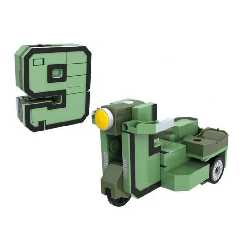 Digital Deformation Transforming Robot Building Blocks Toy