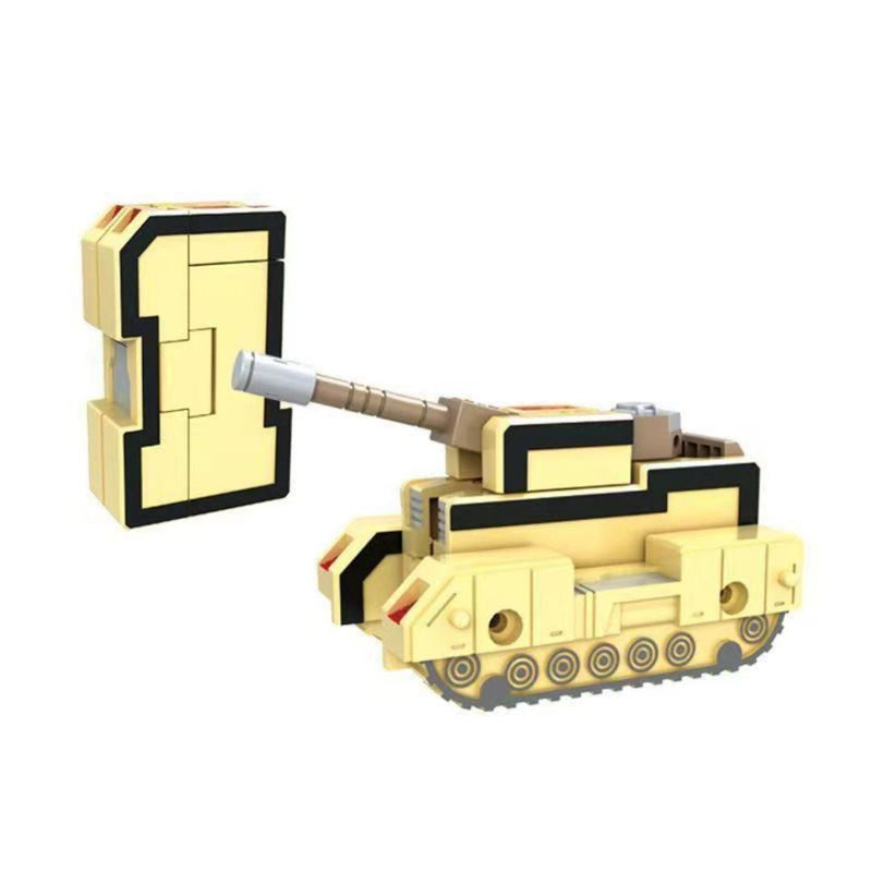 Digital Deformation Transforming Robot Building Blocks Toy