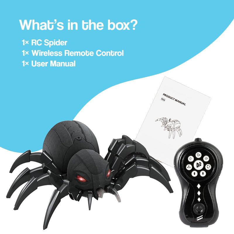 SpookyBot Remote Control Spider Toy