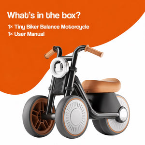 Tiny Biker Anti-Tip Light & Sound Motorcycle