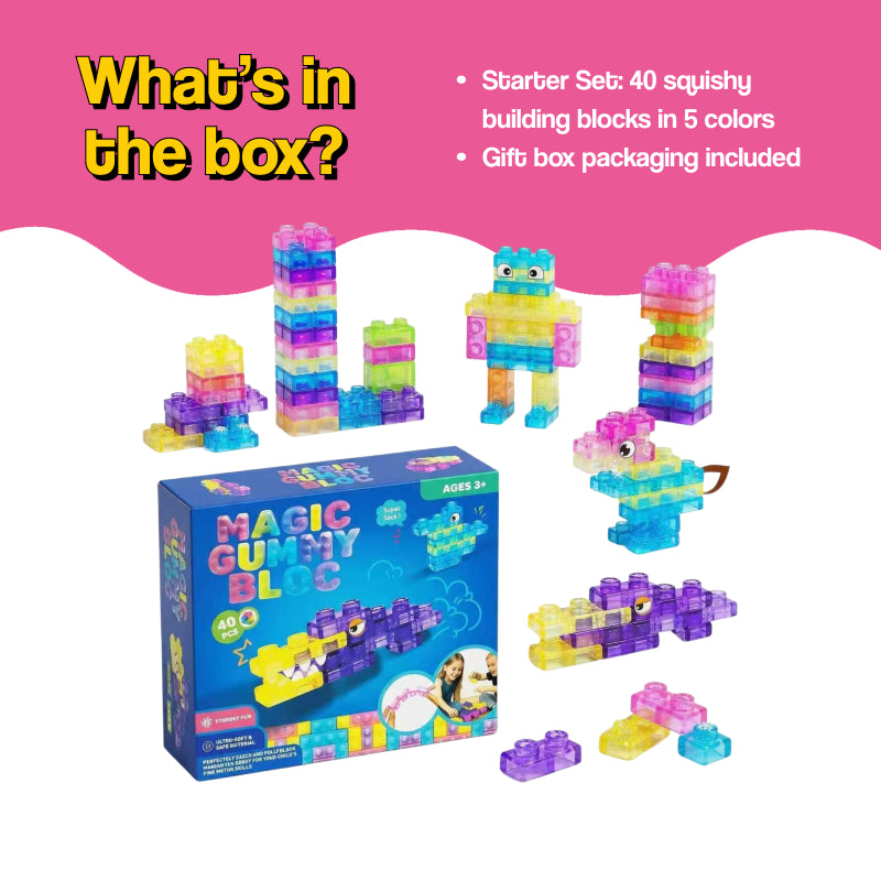 Squishy Gummy Building Blocks