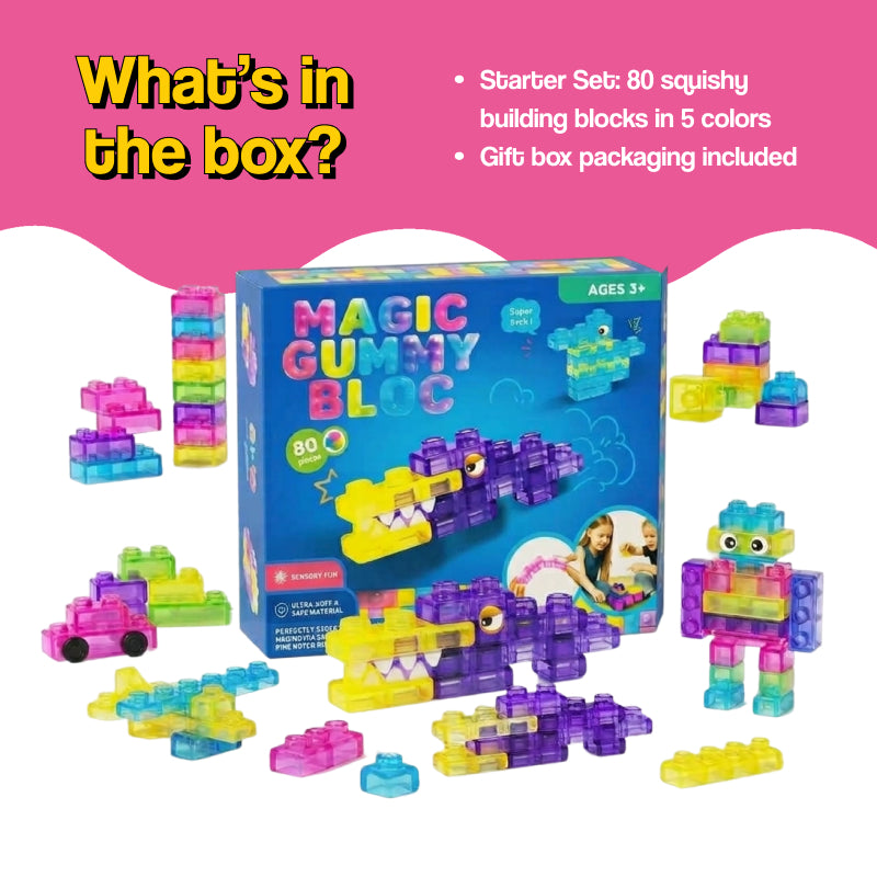 Squishy Gummy Building Blocks
