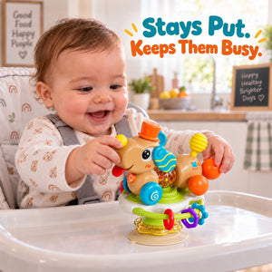 Suction Cup Puppy Sensory Toy – for babies and toddlers