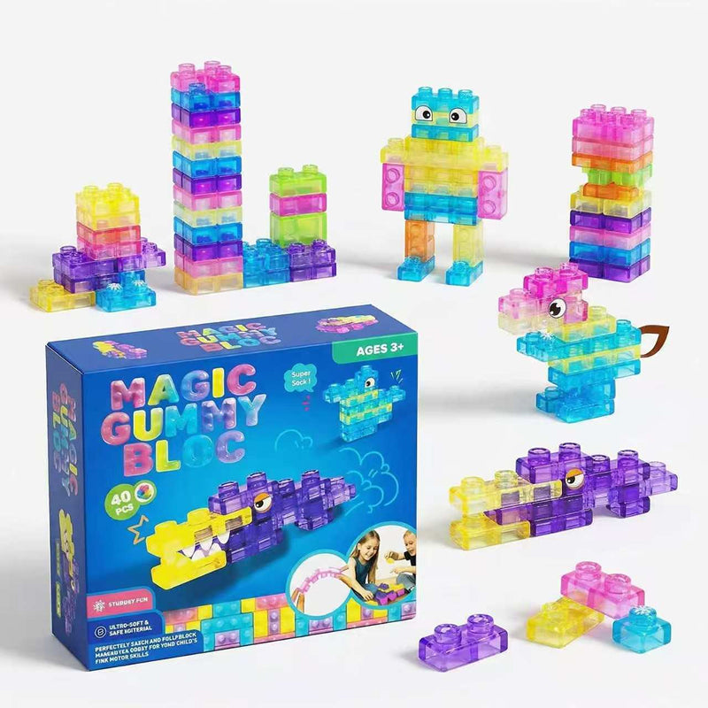 Squishy Gummy Building Blocks