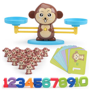 Balance Math Game With Pet Figurines