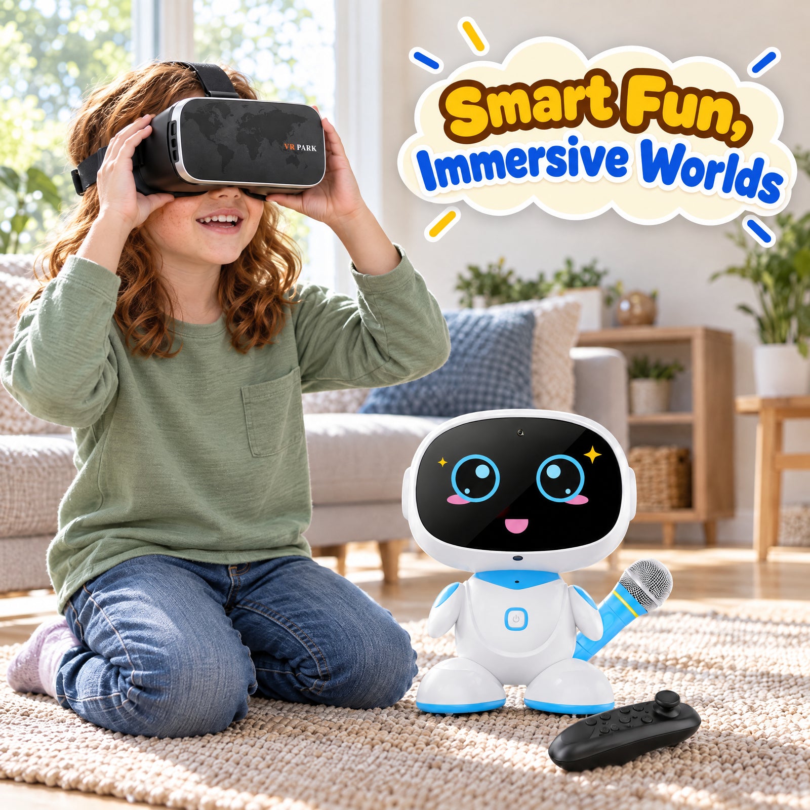 Smart Fun, Immersive Worlds: AI + VR in One Set