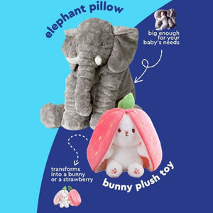 Elephant Baby Pillow