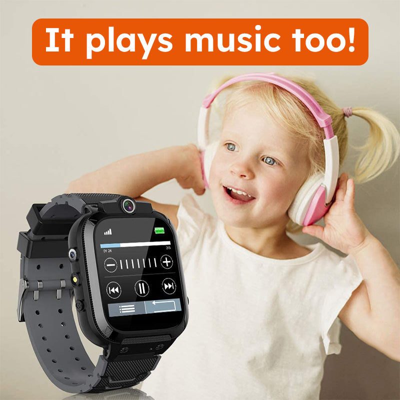 Kids Multi-purpose Smartwatch with music player and fun features for children aged 7+