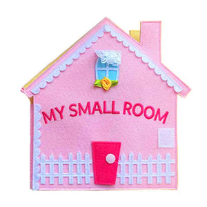 My Small Room Montessori Interactive Multi-Activity Educational Quiet Book