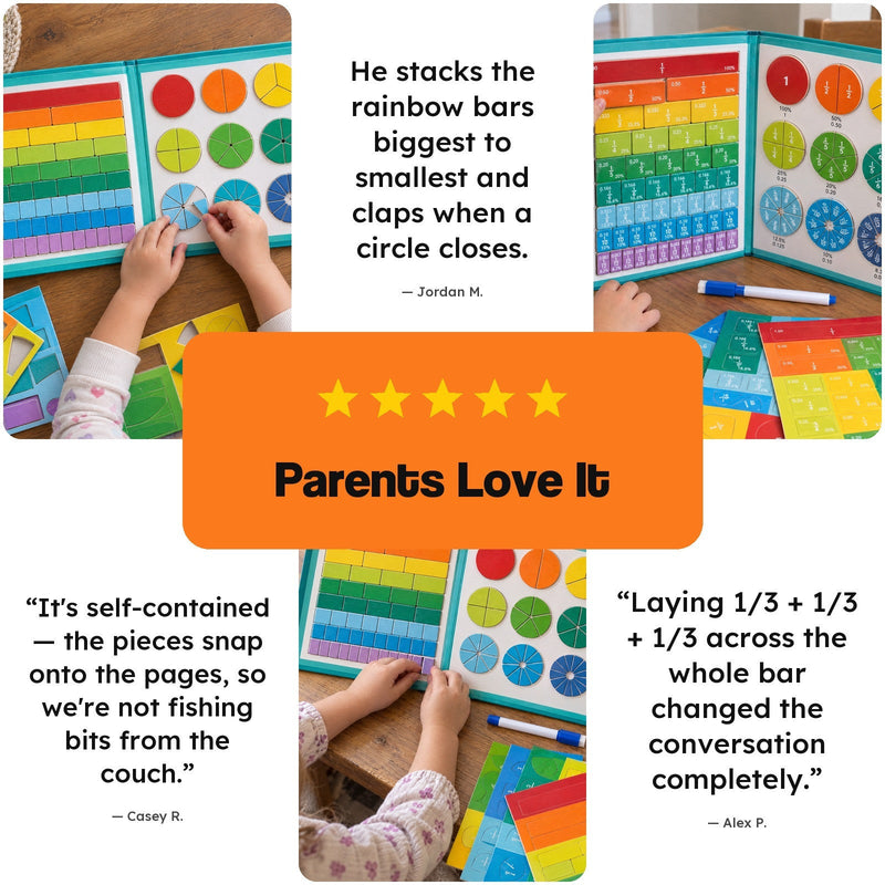 Magnetic Fraction Learning Book