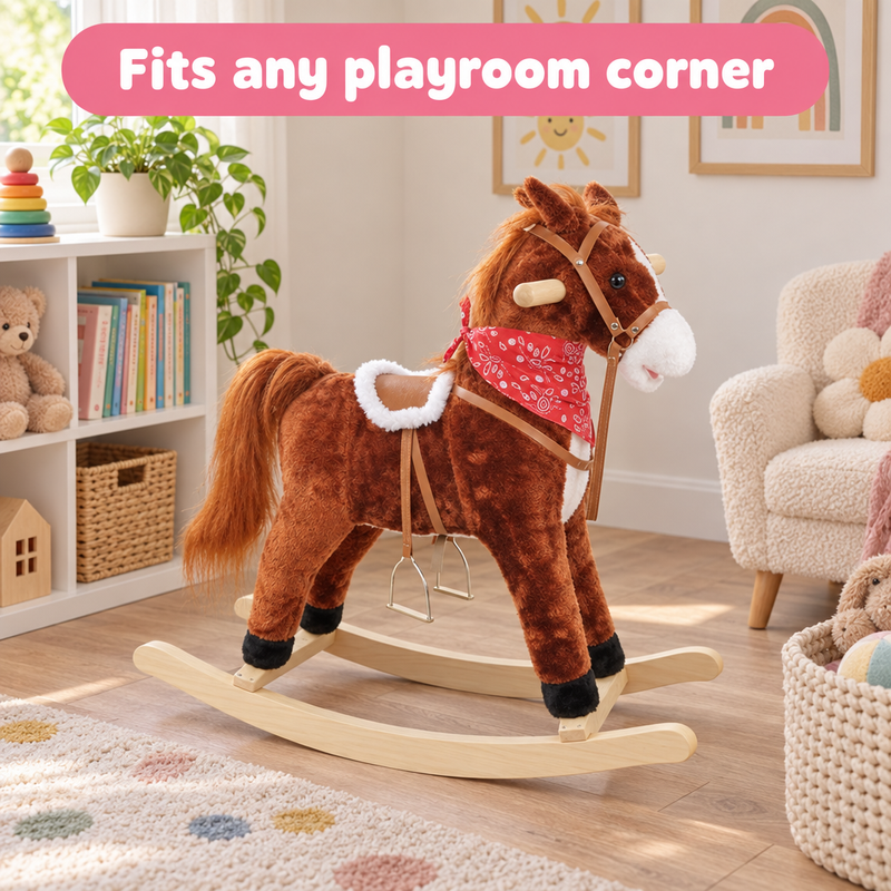 Plush Rocking Horse