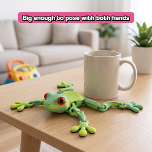 Poseable Magnetic Frog