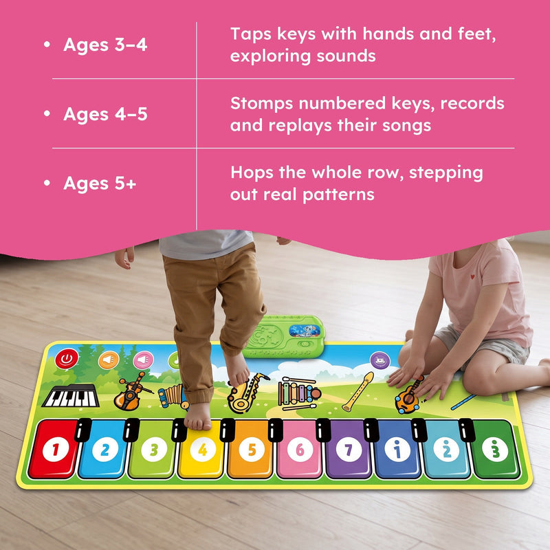 Step-On Piano Music Mat