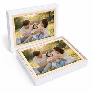 Custom Photo Wooden Puzzle with Solid Wood Frame