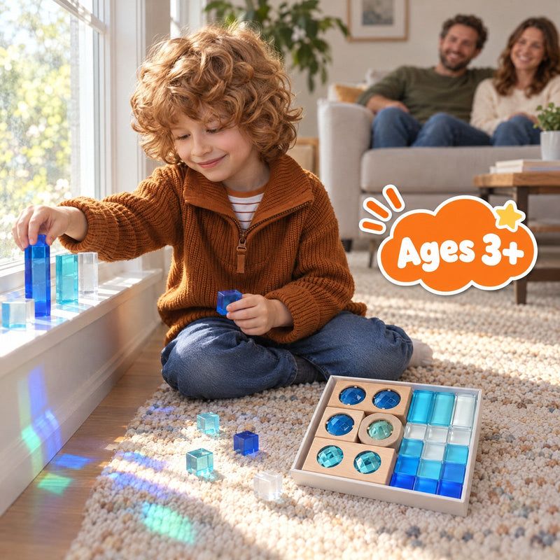 Translucent Acrylic Jewel Building Blocks