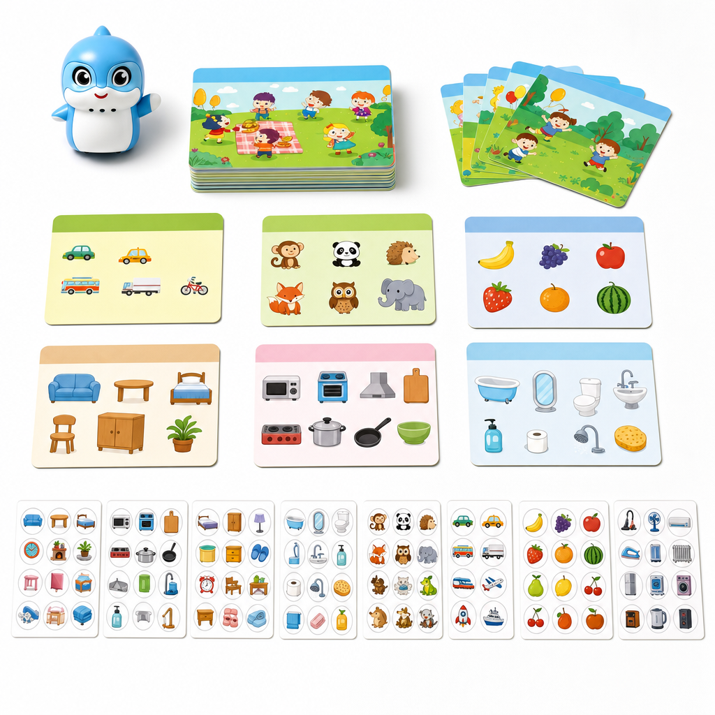 Little Dolphin Point-and-Read Learning Toy