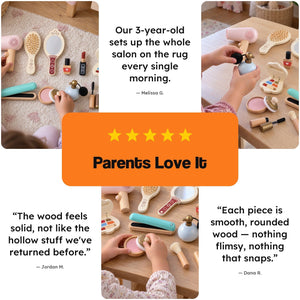 Wooden Pretend Play Makeup Set