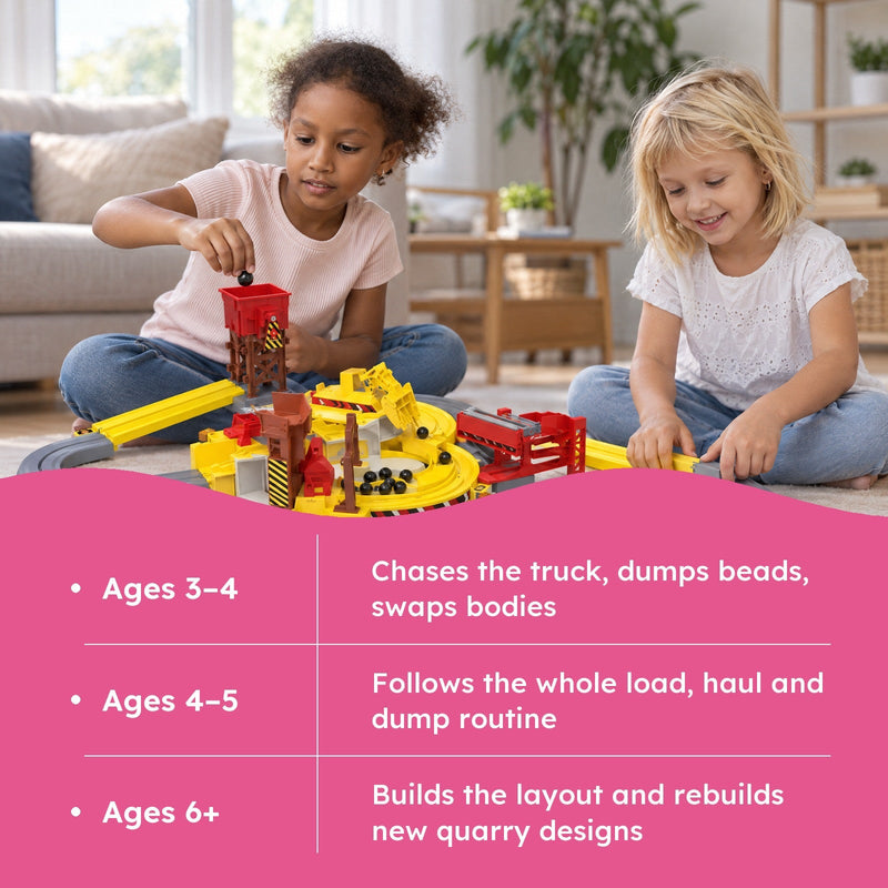 Quarry Adventure Build & Load Track Set