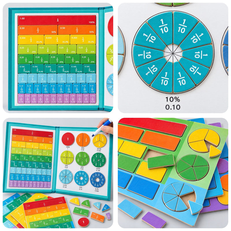 Magnetic Fraction Learning Book