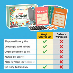 Magic Grooved Writing Practice Set