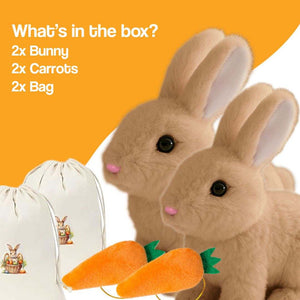 True-to-Life Interactive Bunny Pet (1+1 FREE)
