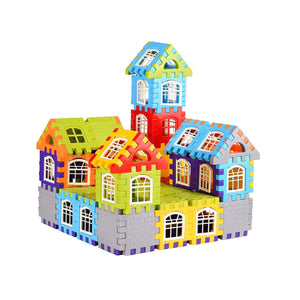 Vibrant 3D Puzzle Building Blocks